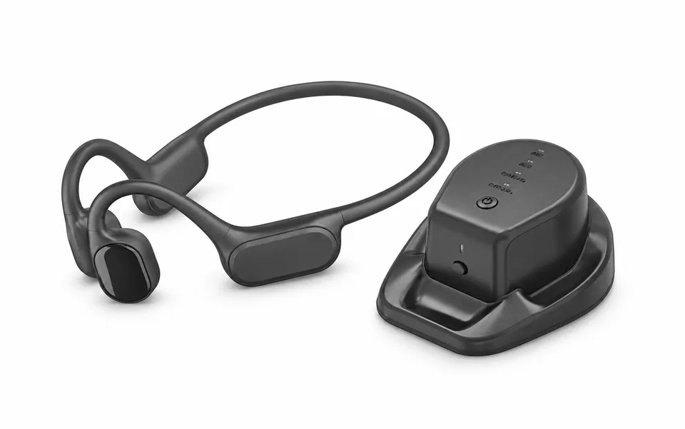 TV listening transmitter and bone conduction headset