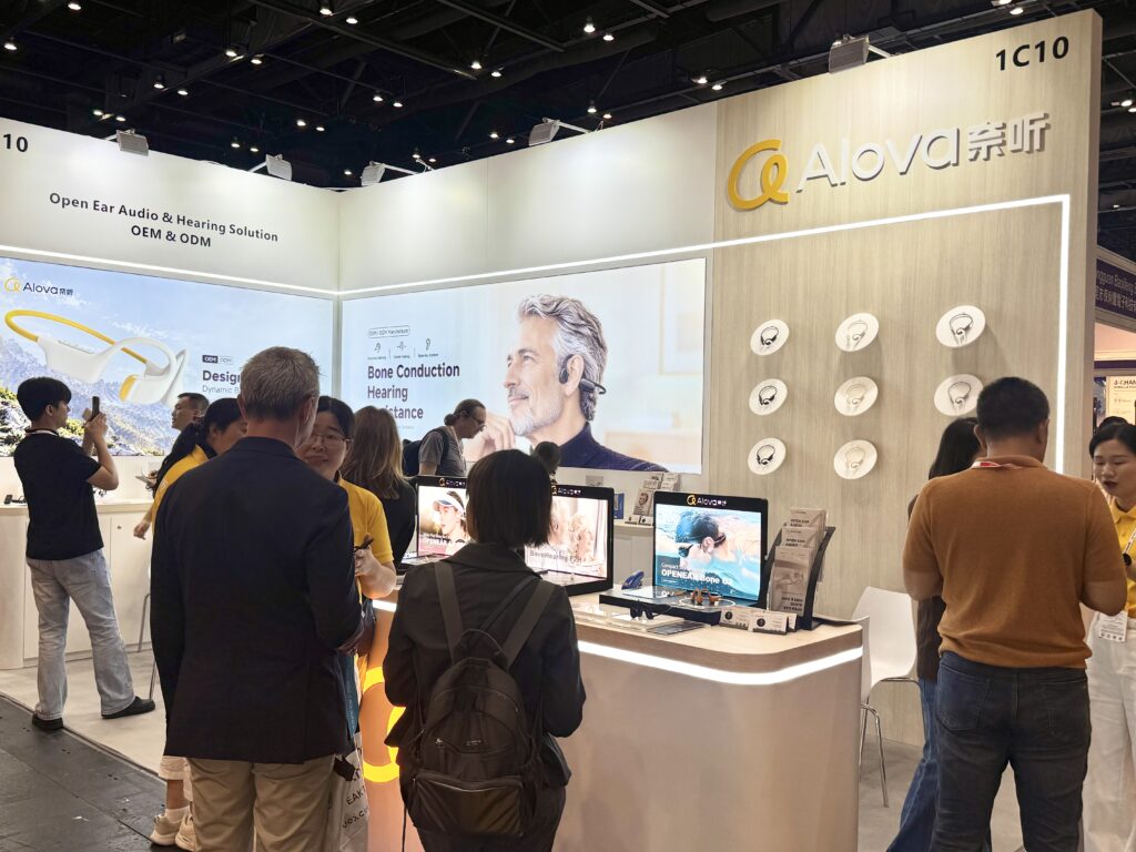 Alova booth 1C10 at Global Sources Hong Kong 2026