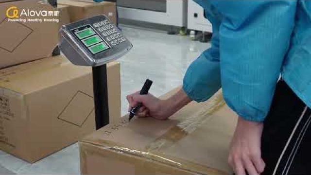 ステップ22: カートン全体の計量